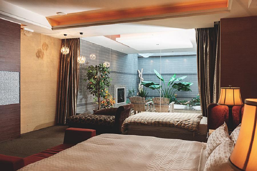 Qin Hai Motel Nantou Esterno foto